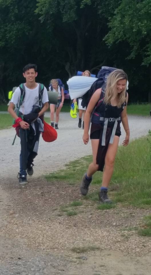 Silver DofE practice expedition - Pippingford Park